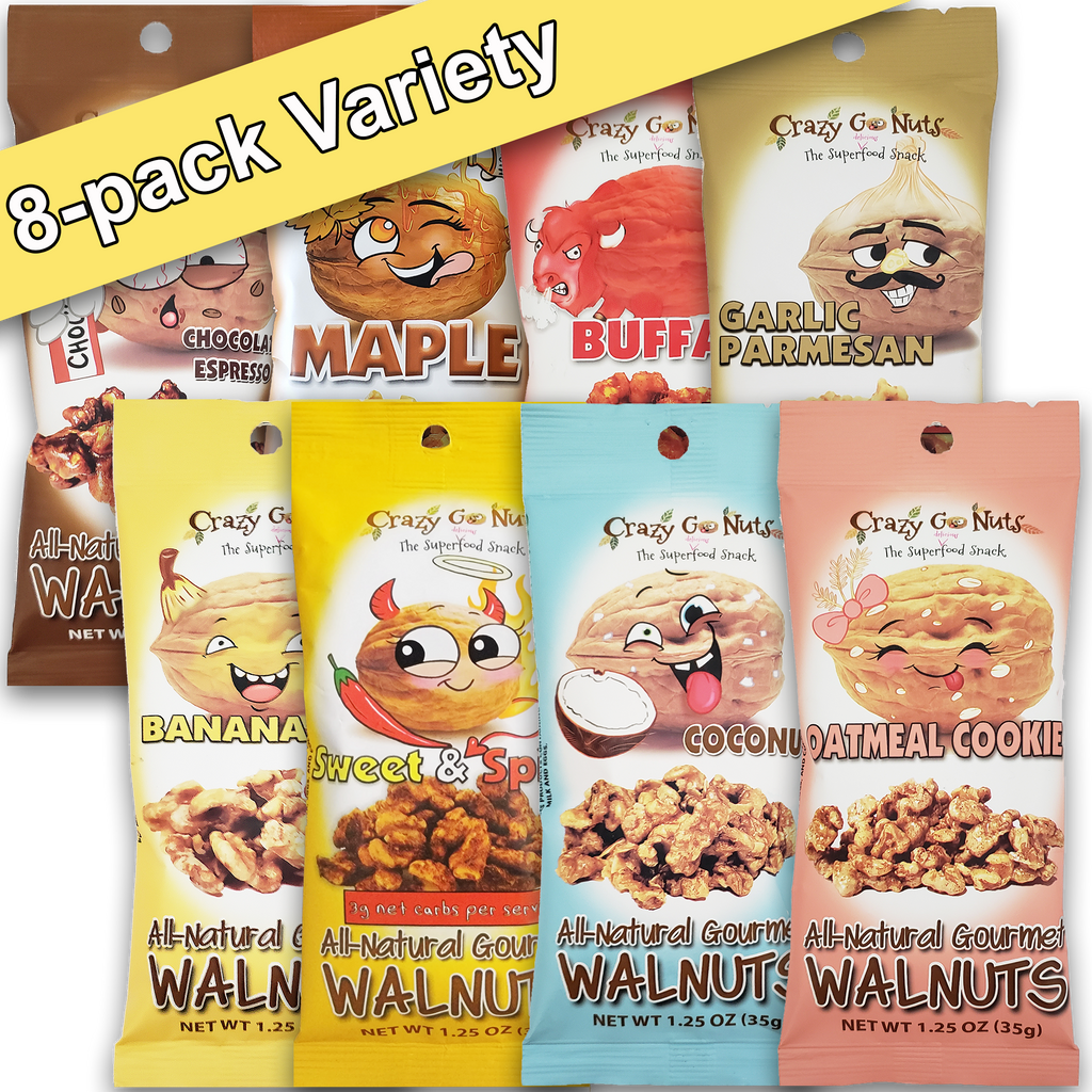 1.25 oz. Variety Walnut Snack Sampler