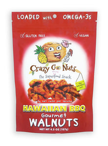 4.5 oz. Hawaiian BBQ Walnut Snacks