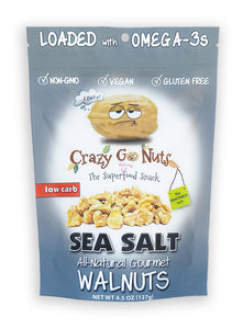 4.5 oz. Sea Salt Walnut Snacks